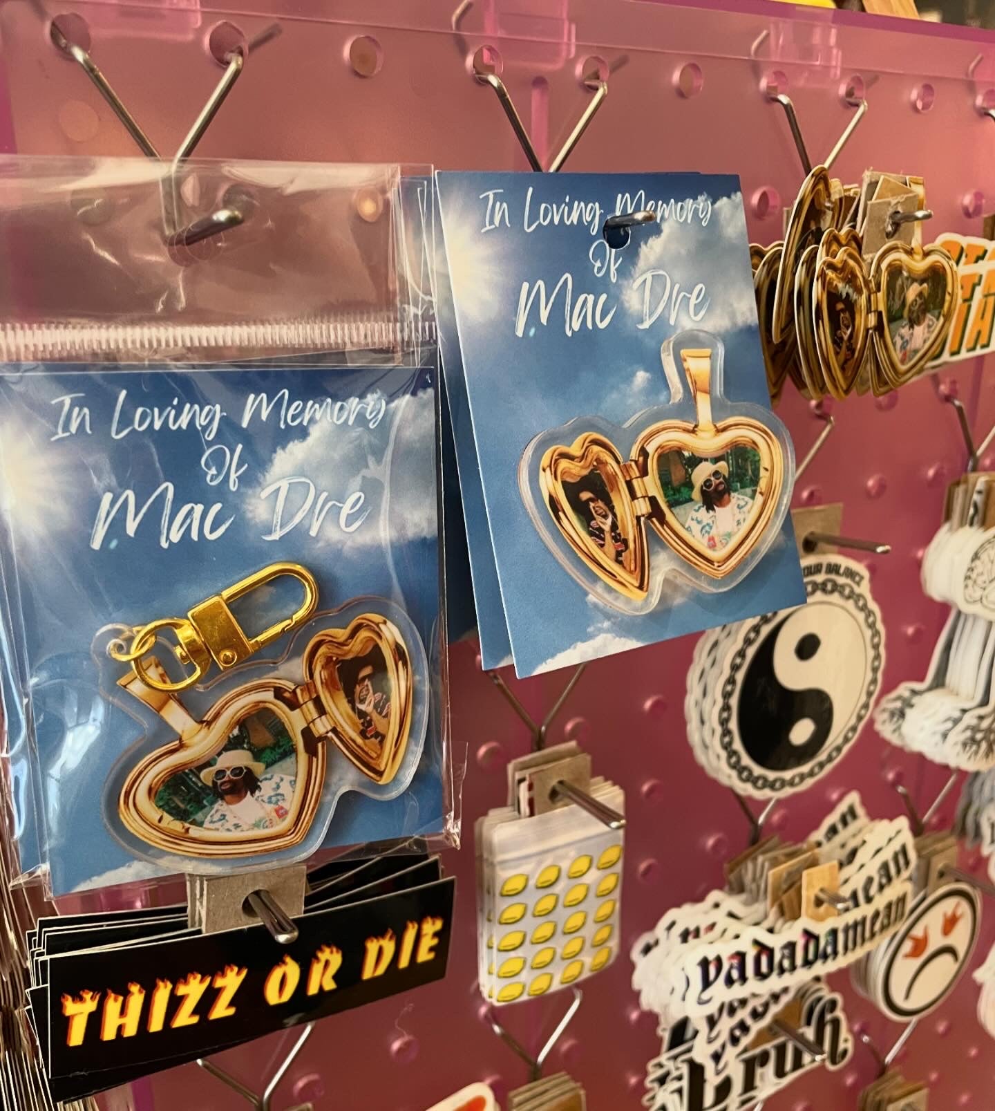 Mac Dre Locket Pin