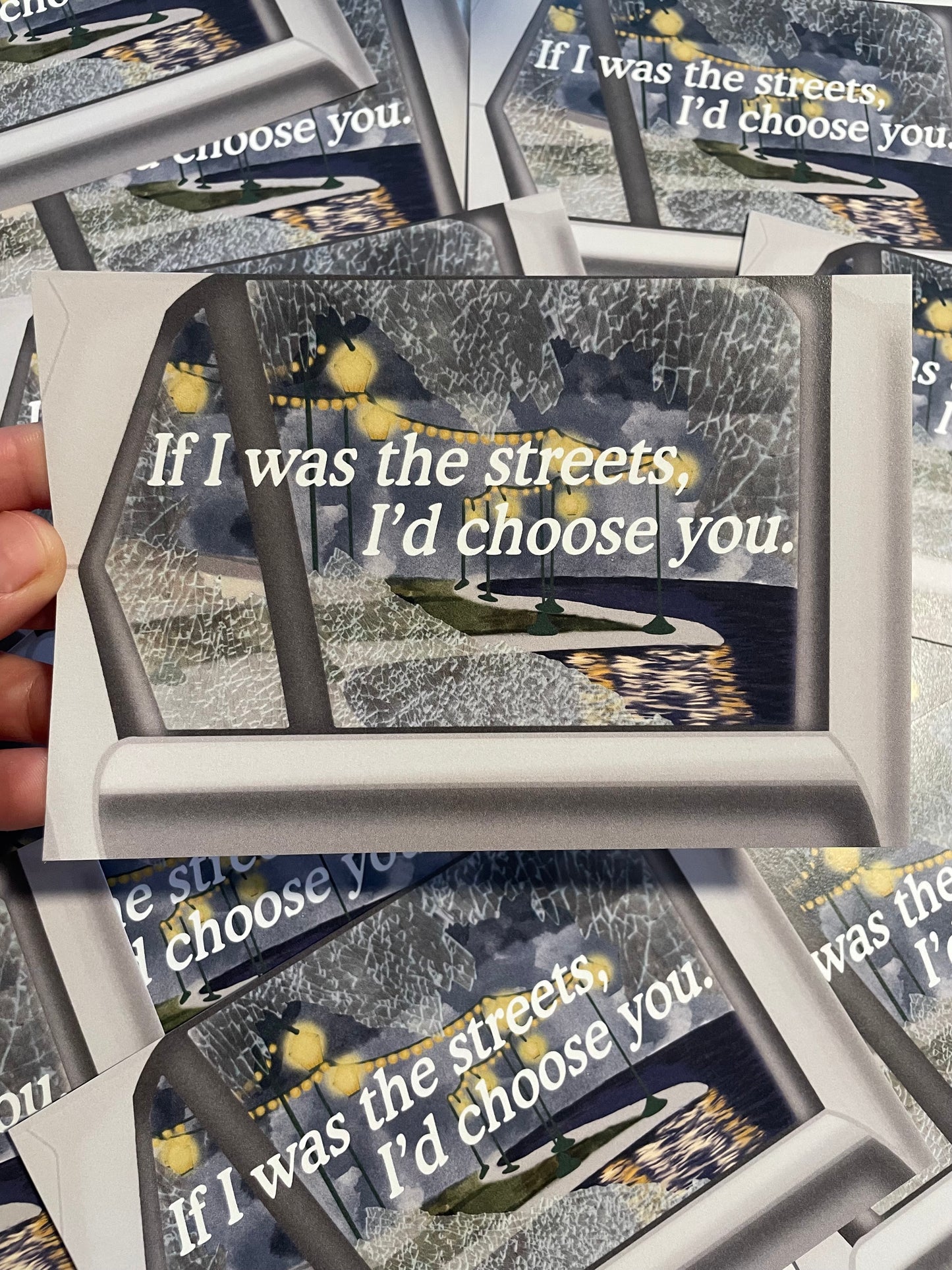If I was the Streets, I'd Choose you - Lake Merritt Views| Postcard