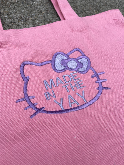 HK Made In The Yay | Mini Pink Tote (Purple Tones)