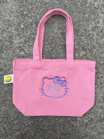 HK Made In The Yay | Mini Pink Tote (Purple Tones)