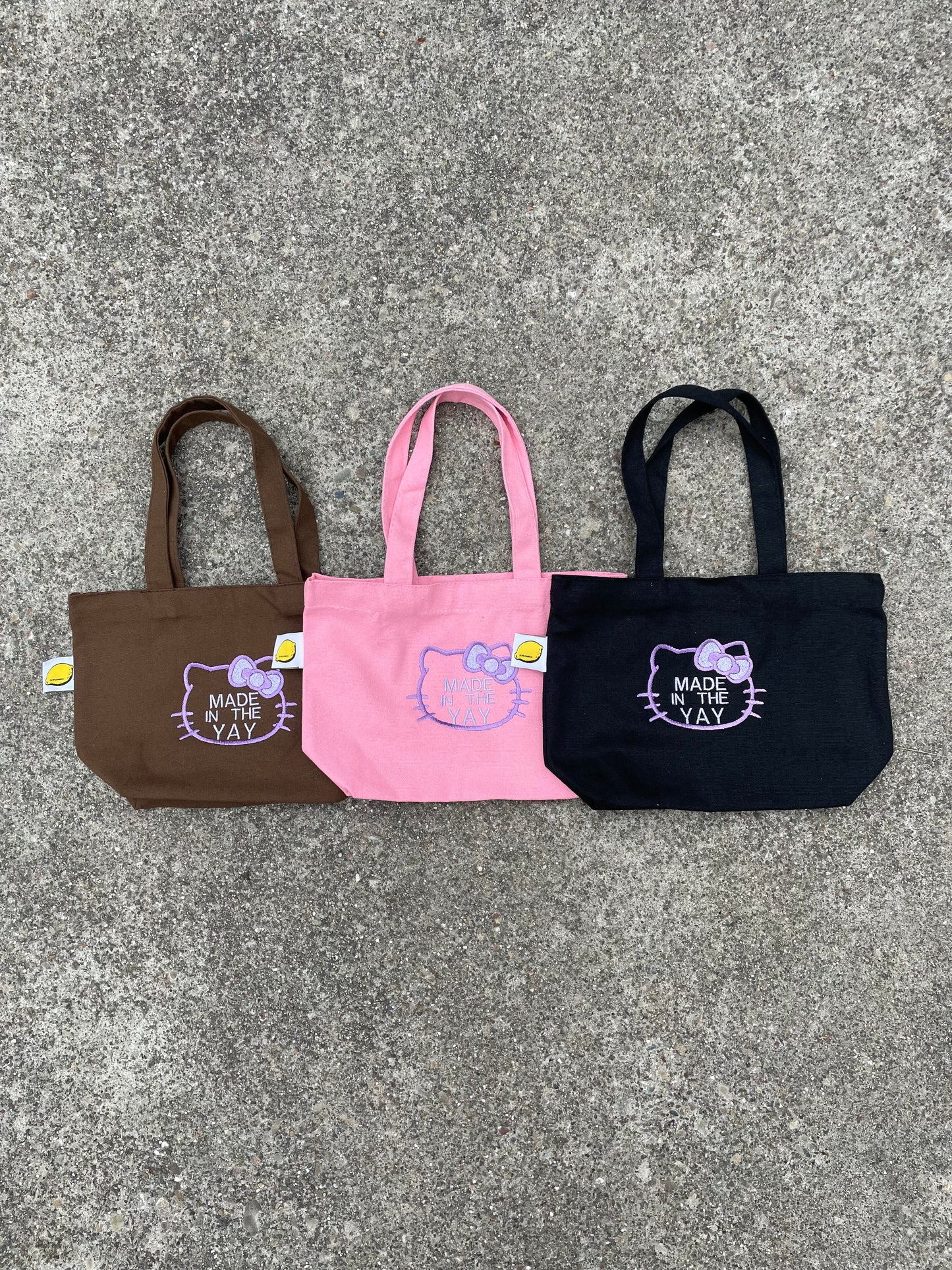 HK Made In The Yay | Mini Pink Tote (Purple Tones)