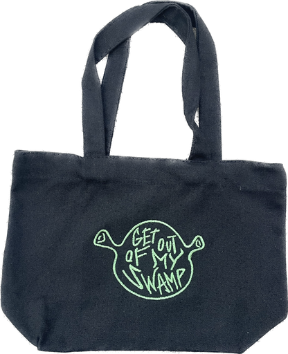 Get Out Of My Swamp | Mini Black Tote