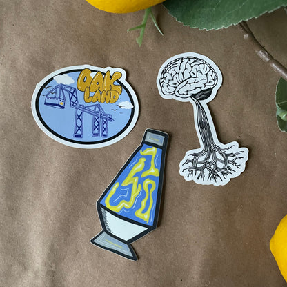 510 Lava Lamp | Sticker
