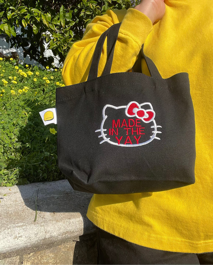 HK Made In The Yay | Mini Black Tote
