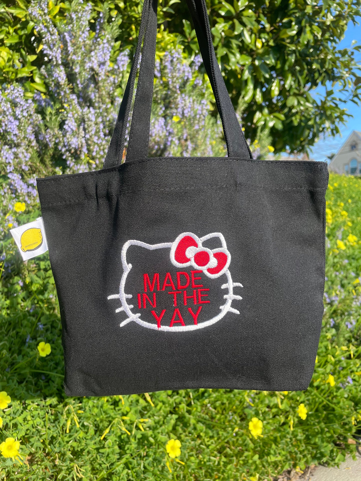 HK Made In The Yay | Mini Black Tote