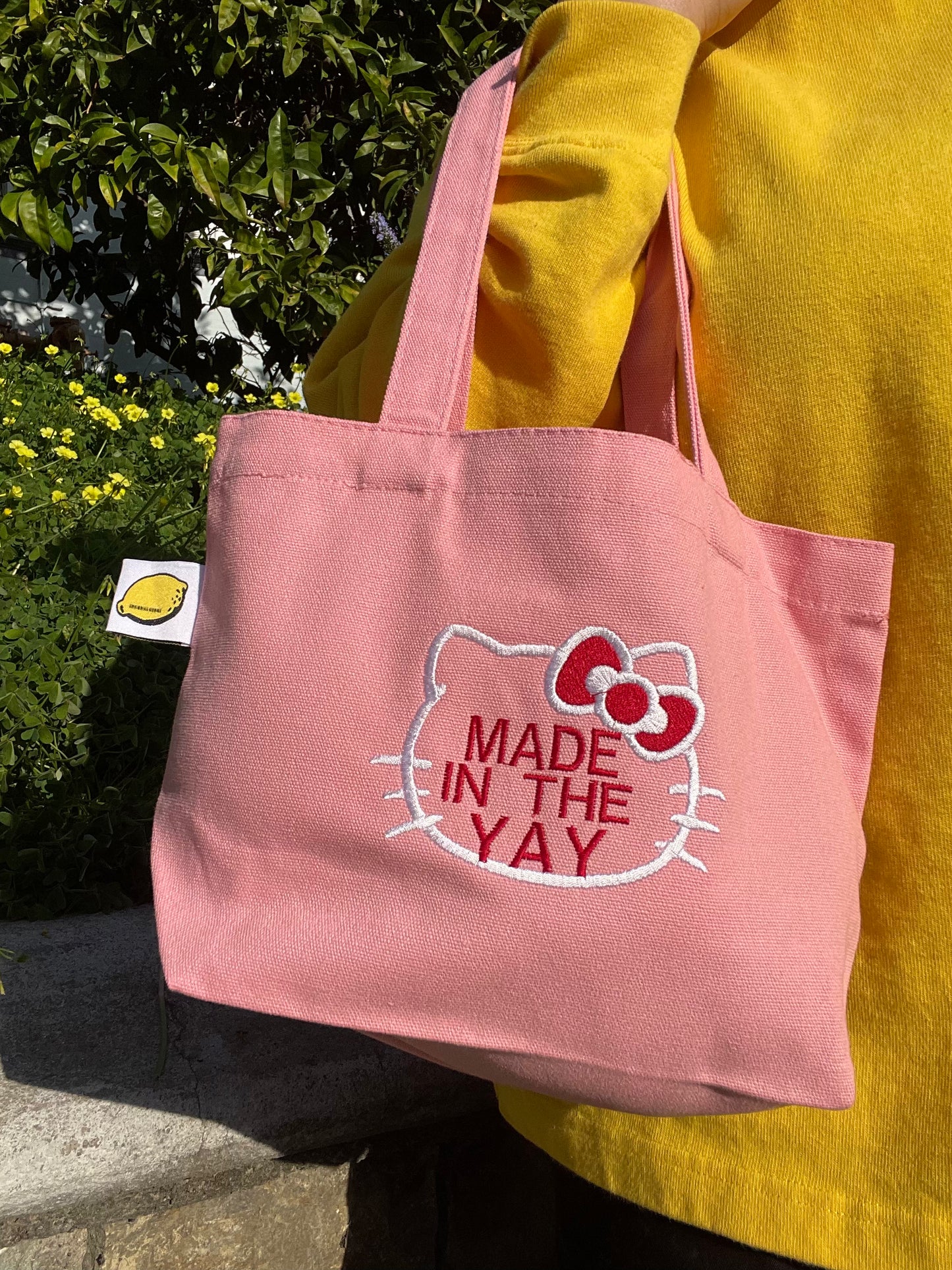 HK Made In The Yay | Mini Pink Tote