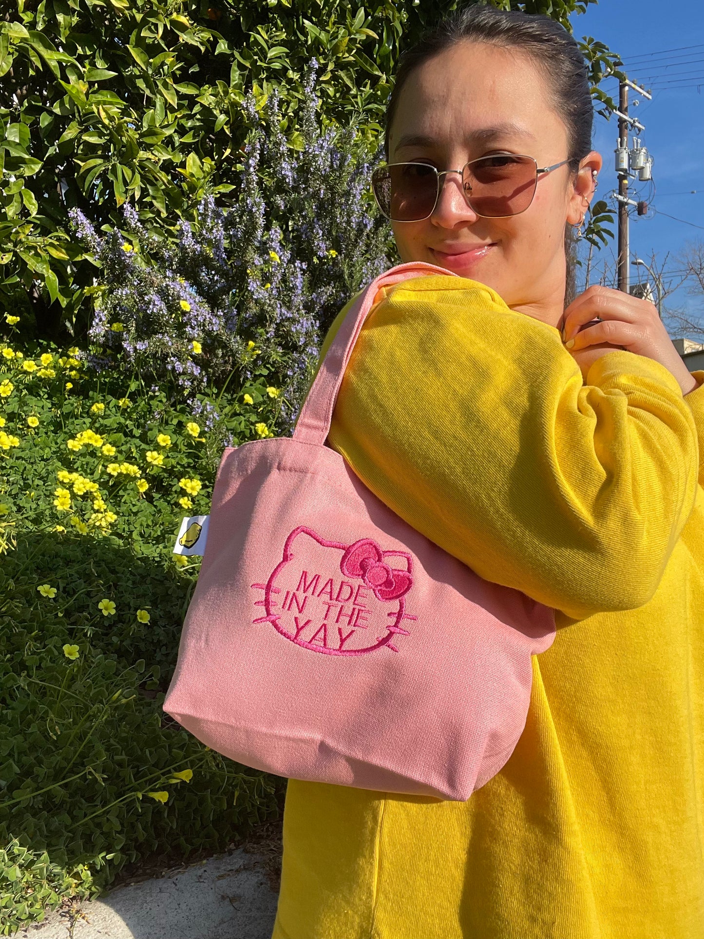 HK Made In The Yay | Mini Pink Tote (Pink Tones)