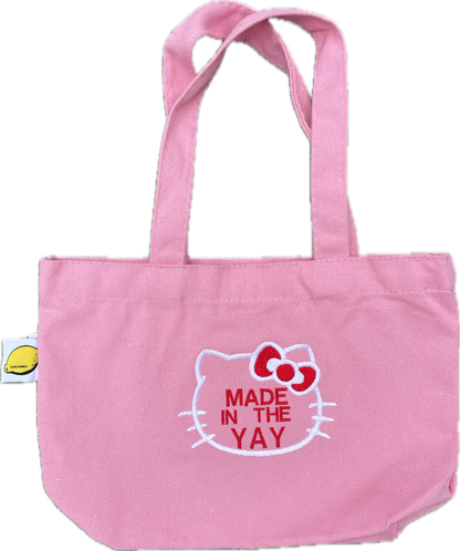 HK Made In The Yay | Mini Pink Tote