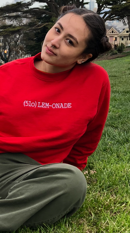 (51o) LEM-ONADE | Red Crewneck