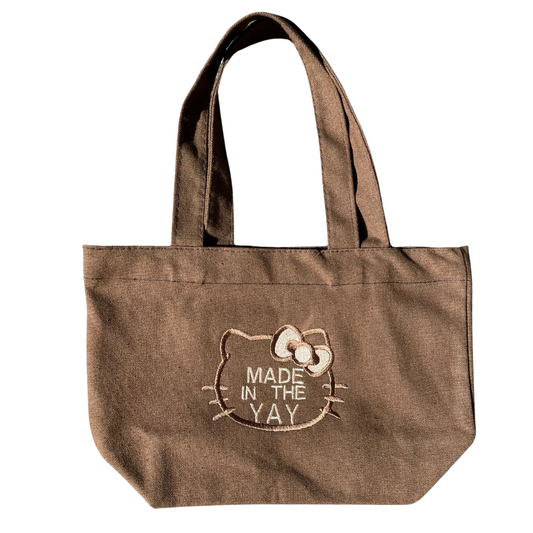 HK Made In The Yay | Mini Brown Tote