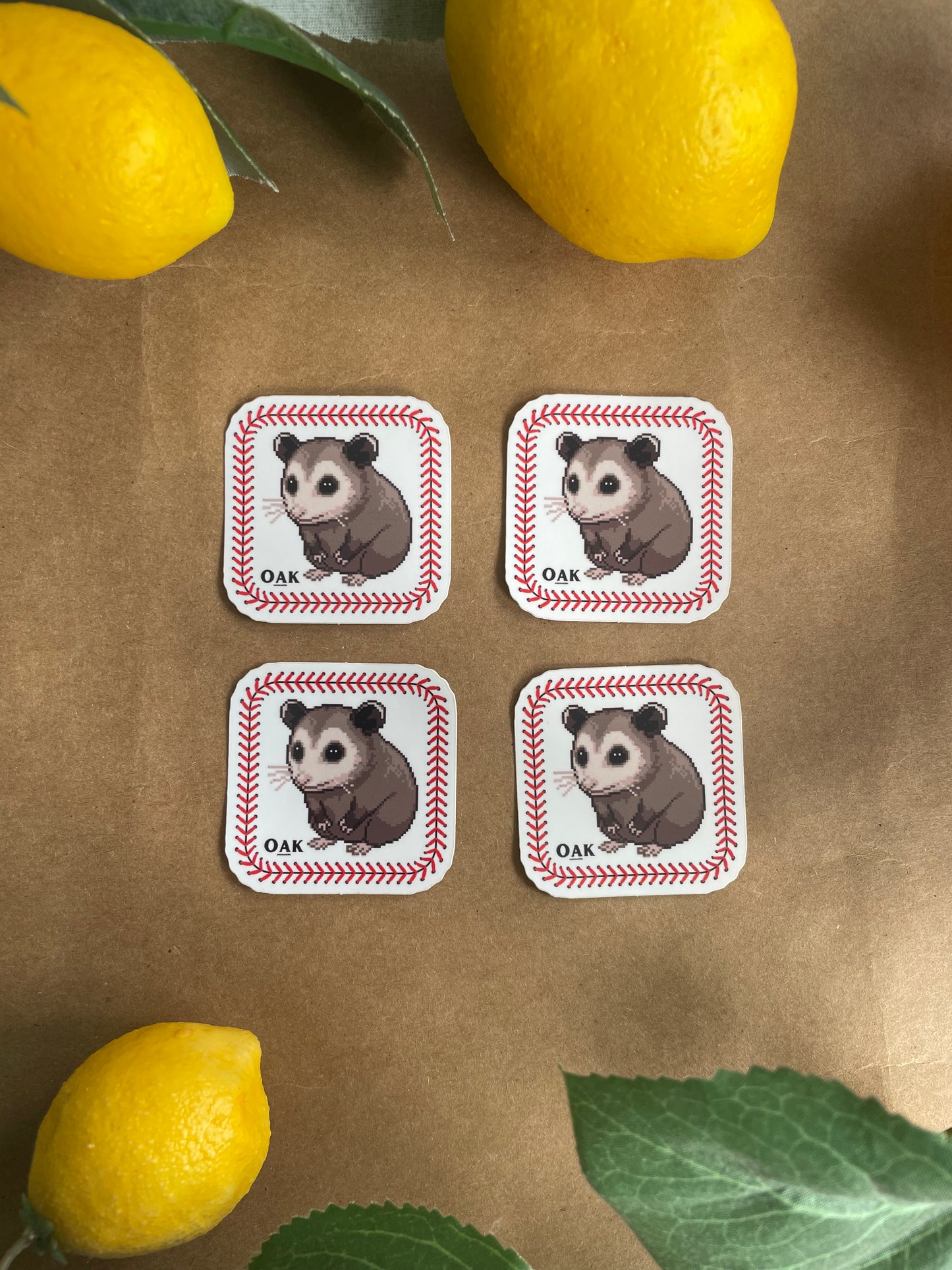 Scrappy The Rally Possum | Sticker