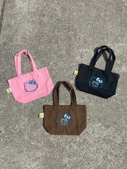HK Made In The Yay | Mini Pink Tote (Blue Tones)