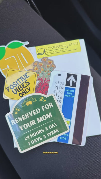 Positive Vibes Only | Sticker