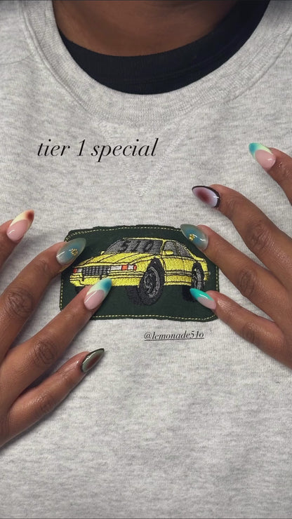 Scraper Car | Grey Crewneck