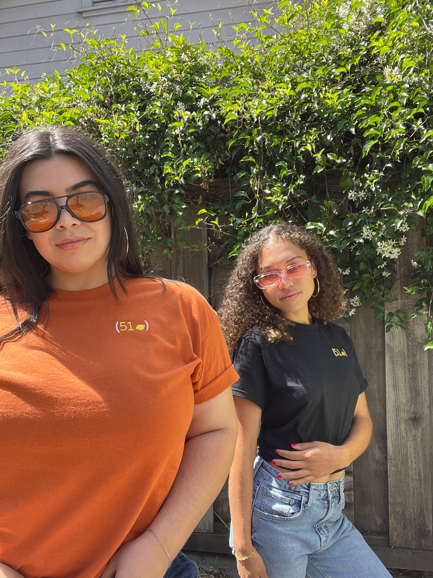 (51🍋) Mini  Texas Orange Shirt
